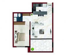 1-bed 2 1-bed 2