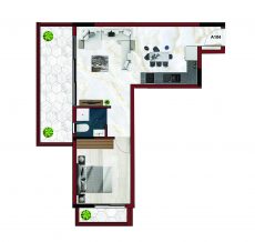 1-bed 3 1-bed 3